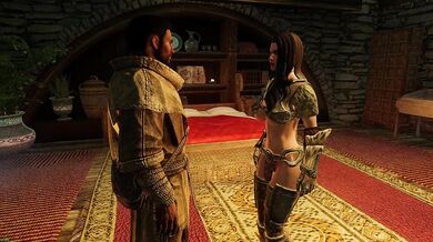 Lydia's Forbidden Desires with the Dragonborn - An Alternate Perspective