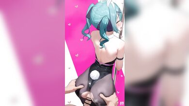 MikuxzHatsune_Oz_Ma33: Hatsune Miku gets gang banged by her biggest fans!