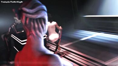 Fucking Chewbacca and Asari in Space