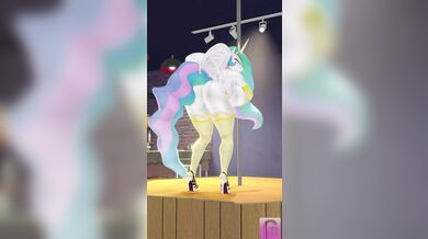Whorish Celestia Gets Worthless Fucked as a Slut