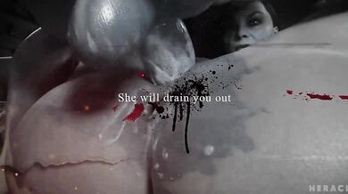 Dominatrix Takes on Submissive Males in Bondage Dungeon