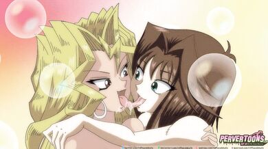 Anzu and Mai have a steamy sex session that goes in a loop until they both reach the ultimate climax.