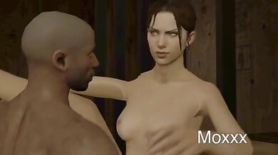 Left for Dead with Louis and Zoey's Erotic Foursome