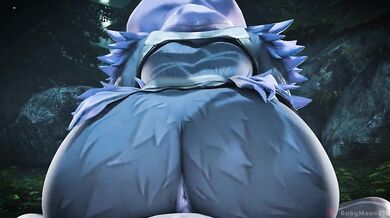 Raven and the Team Leader (Reverse Cowgirl Creampie)