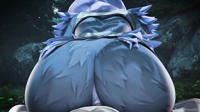 Raven and the Team Leader (Reverse Cowgirl Creampie)