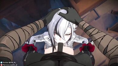 Tight Italian Ass in a Leather Harness Takes an Oral Beating!