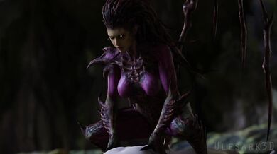 Bloodlusting Warrioress in Ultra High Definition 3D - Queen of Blades: Ulf's Sword