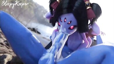 Muffet and Undyne's Lustful Nights （SleepyKeeper）