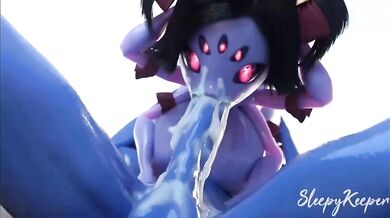 Muffet and Undyne's Lustful Nights （SleepyKeeper）