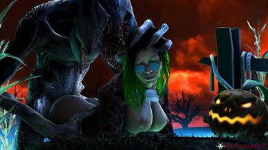 Monster Fucks Sexy Chick