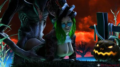 Monster Fucks Sexy Chick