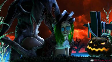 Monster Fucks Sexy Chick