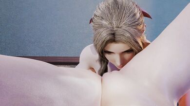 Tifa and Aerith's Hot and Steamy 4K 60FPS Love Scene