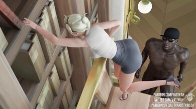 Mercy's Naughty Library Fantasy: A Tale of Overwatch and Forbidden Pleasures