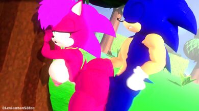Sonic's Ball Blasting Blowjob from Sonia