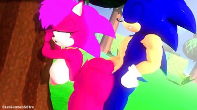 Sonic's Ball Blasting Blowjob from Sonia