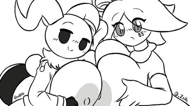 A Bee's Pollen Pecking: A Plant's Paizuri Pleasure