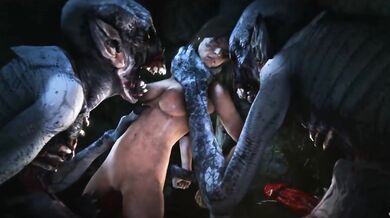 Slave to the Beasts: Lara Bound and Abu*sed by Monstrous Creatures