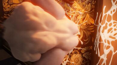 Alcina devours Mia's sweet creampie treat.