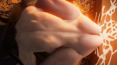 Alcina devours Mia's sweet creampie treat.