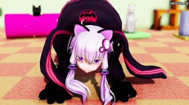 Pussy-Brainwashed Babe Becomes a Horny Kitty to Fuck Like Crazy!