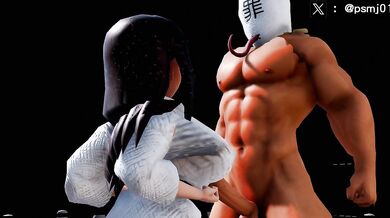 Sexy Sparring: The Flexing Fighter and the Bulging Brute