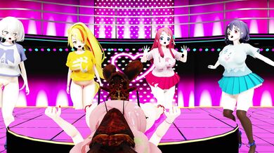 Juicy J-cup slut gets drilled by a giant bug while her innocent schoolgirl friend watches in awe and horror!