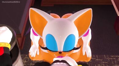 'Cumming for the Batman: Rouge's Dark Desires Fulfilled'