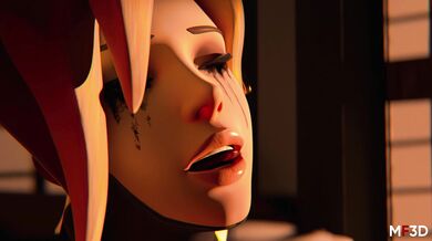 [MILF] Mercy sucks you dry in a hot 4K and 60fps Hentai porn!