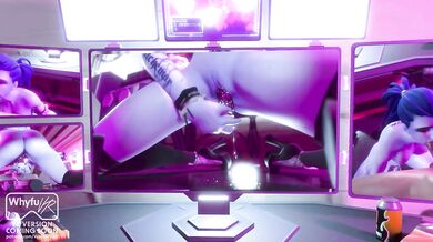 Double Penetration with the Widowmaker in 3D Virtual Reality [WhyfuVR]