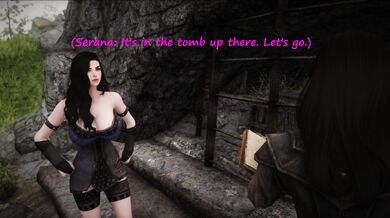 Temptation: Serana's Naughty Escapade