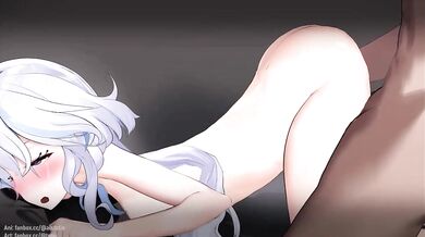 'Reviving Genitals | Genshin Impact | Bloody Panties| Furina Topu'