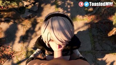 Fucking 2B from NieR: Automata on HMV