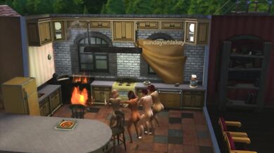 Horny Neighbors Rescue Each Other During Acuna's House Fire