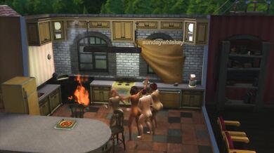 Horny Neighbors Rescue Each Other During Acuna's House Fire