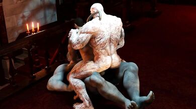 Sexy babe gets fucked by a giant cock monster with an evil demeanor in this hentai porn video.