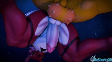 [DaSharky3D] BowserXGuilmon - The Ultimate Crossover: A Super Mario Bros. and Digimon Adventure Anal Romp