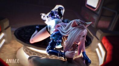 'Sneaking into the club, Ahri was determined to have some fun.'