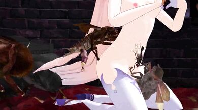 Bug Fucking: Koko's First Time