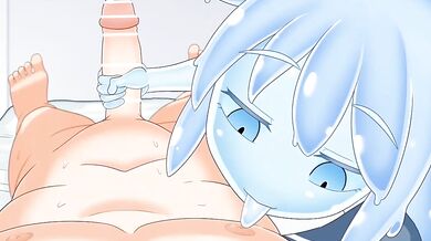 '"Dirty teenage girl gives a handjob to her slimy boyfriend " [Dakkoku Jiro]'"