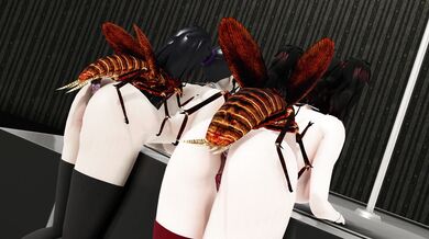Cockroach Orgy: The RWBY Edition in 4K
