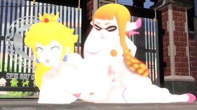 What do you get when you combine two delicious fruits? A juicy peach showtime that will leave you breathless!