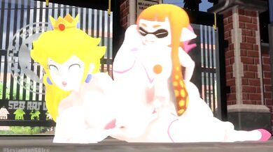 What do you get when you combine two delicious fruits? A juicy peach showtime that will leave you breathless!