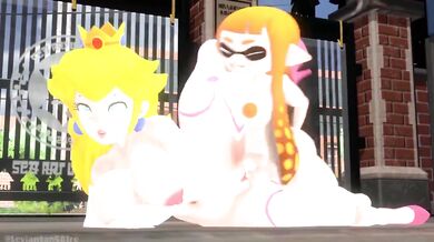 What do you get when you combine two delicious fruits? A juicy peach showtime that will leave you breathless!