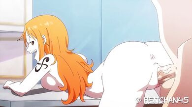 'Nami's Hentai Adventure with a Shy Henchman #45!