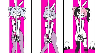 - A Comparison of 2D and 3D in 'Pure Pure Rabbit Hole'