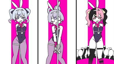 - A Comparison of 2D and 3D in 'Pure Pure Rabbit Hole'