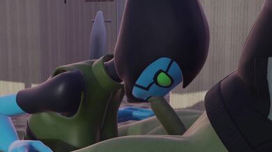 Supergirl's Sleazy Slurping Session with the Blue Baller!