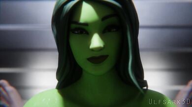 Unleashed: The She-Hulk Blowjob and Rear Entry Perspective
