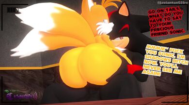 Shadow's Dick Plunges into Tails' Tight Ass (Sounds of Pleasure Included)